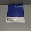 BEDELITE Satin Pillowcase for Hair and Skin, Super Soft Similar to Silk Pillow Cases 4 Pack with Envelope Closure, Cooling Pillowcases for Women Men (20"x40" King Size, Stone Blue)