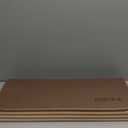 PAIDU Foldable Fitness Yoga Mat | 2/5" (10MM) Extra Thick | SGS Certified Non-Slip TPE | 75x26" Extra Long-Wide | Portable & Easy Store | for Yoga, Pilates, Home Gym & Full-Body Workouts (Brown + apricot)