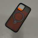 TORRAS Q3 360 Spin for iPhone 17 Case with Camera Control Button, Fit for MagSafe, Military Grade Protective Kickstand Case for 17 Phone Case with Stand, Black