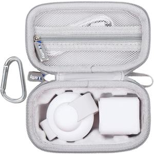 Case for Anker MagSafe Compatible MagGo UFO 3-in-1 Charger, Storage Case Compatible with Anker MagGo UFO 3-in-1 Charger 15W Wireless Charger Station (Box Only, Grey) (White)