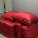 MRUAKA Outdoor Cushions for Patio Furniture, 4'' Replacement Cushions for Outdoor Furniture, Set of 4 Water-Resistant Outdoor Sectional Cushions for Sofa Couch Chair 