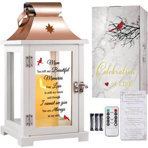 Memorial Lantern with Photo Frame & Keepsake Drawer | Ready-to-Gift Box
Sympathy Gifts for Loss of Loved One, Dad, Husband | Honor & Preserve Their Memory with our Unique Bereavement Memorial Gifts