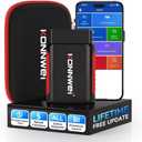 KONNWEI OBD2 Scanner Bluetooth - Full System Diagnostic Tool w/Bi-Directional Control, Oil/EPB/DPF/BMS Reset, TPMS Read for 40+ Vehicles, No Subscription, Lifetime iOS Android App, Storage Box Included
