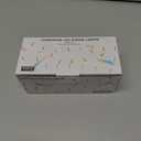 suddus Orange String Lights Outdoor with Remote, 33ft 100 LED Connectable Waterproof Halloween Lights Plug in, Dimmable Clear Wire Fairy Lights for Fall,Thanksgiving, Party, Garden, Porch, Dorm Decor