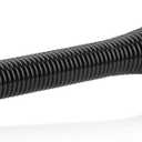 HOMOTEK 36 Pack Black Spring Door Stops, 3-1/ 8" Heavy Duty Door Stop - Flexible Spring Door Stopper with Low Mounted Black Rubber Bumper Tips