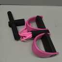 Multifunction Tension Rope, 6-Tube Elastic Yoga Pedal Puller Resistance Band, Natural Latex Tension Rope Fitness Equipment, for Abdomen/Waist/Arm/Leg Stretching Slimming Training (PINK)