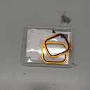 WSKEN for Apple Watch Ultra 3/Ultra 2/Ultra Screen Protector 49mm,9H Tempered Glass + Titanium Alloy Frame, [Keep Original] [Touch Sensitive] Lightweight Protective Glass Film for iwatch Ultra 3/2/1 (Orange)