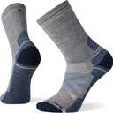 Smartwool Men's Hike Full Cushion Crew Socks (Large, Light Gray)