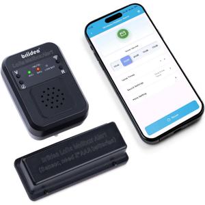 Briidea WiFi Mailbox Alert with LoRa Technology Up to 1200ft Long Range, Updated Sensing Technology Fits for Any Mailbox Type, 2.4 & 5GHz Dual-Band WiFi Compatible, Low Power with Battery Indicator