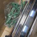 20-Packages Stainless Steel Household Multifunctional Simple Windproof U-Shaped Sandal Rack, Shoe Drying Room External Hanging Slipper Hanging Artifact, Stainless Steel U-Shaped Shoe Drying Rack