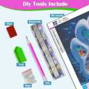 4 Pack Jesus Nativity Diamond Painting Kits for Beginners, 5D Christmas Crystal Diamond Art for Adults, DIY Drill Diamond Dot Special Shape Rhinestones Gem paintings, Home Wall Decor 11.8X11.8 Inch