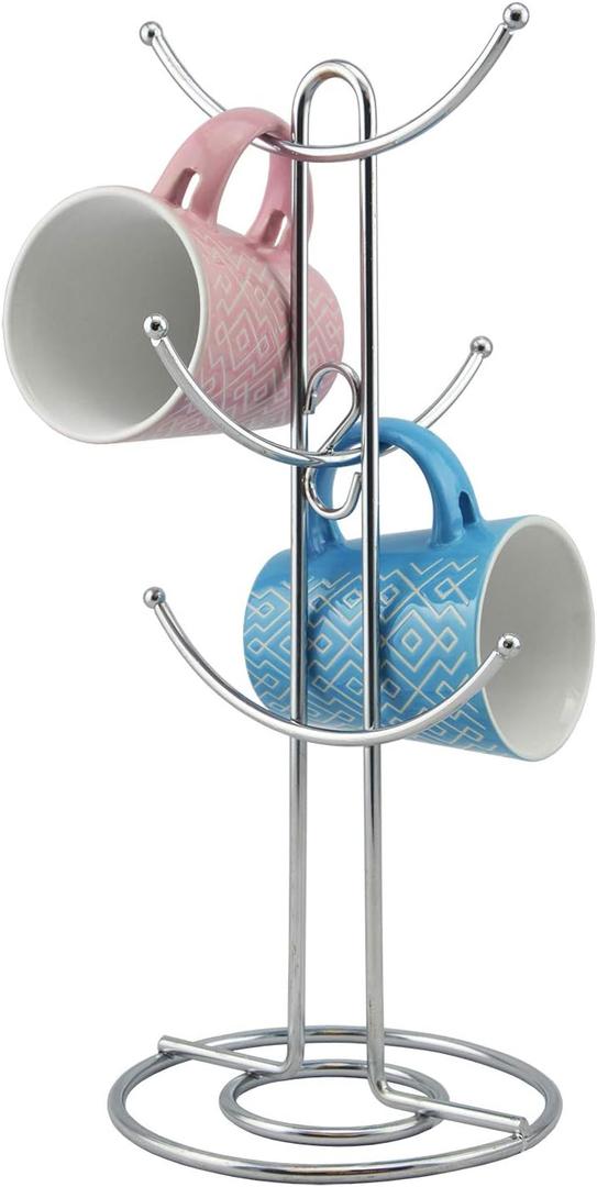 BNYD Coffee Mug Holder Hook Cup Stand Tree