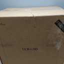 IRIS USA WeatherPro 74 Qt Storage Bins with Lids, 4 Pack, BPA-Free Plastic Gasket Box with Tight Latch and Seal, Stackable Nestable Tote Tub - Black/Red