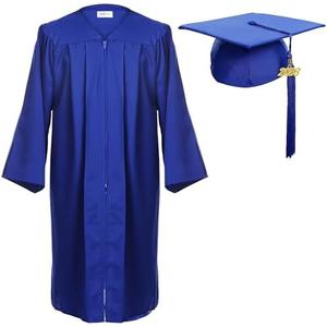 Newrara Graduation Gown Cap Tassel Set Size 48"