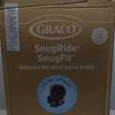 Graco SnugRide SnugFit Infant Car Seat, Baby Car Seat with Anti Rebound Bar for Extra Safety, No-Rethread Harness, LATCH Equipped Carseat, Baby Essentials, Gift for New Parents, Gotham