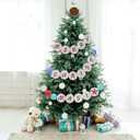 Henoyso 36 Pcs Foam Circles for Crafts Polystyrene Round Foam Disc for DIY Projects Friendship Bracelets Banner Garland for Birthday Era Arts and Crafts Supplies(3 x 3 x 1 Inch)