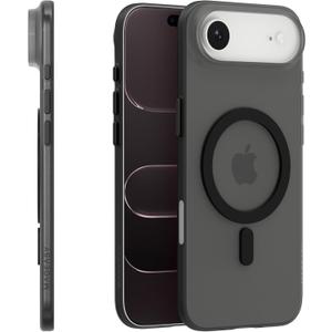 MAGEASY Designed for iPhone Air 6.5" Thin Case - Super Lightweight, 0.7mm Ultra Thin, Compatible with MagSafe, Anti-Fingerprint - Lyte M (Ash)