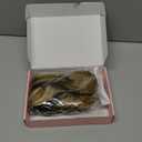 KooKaStyle Hair Extensions Medium Brown mix Caramel Blonde Clip in Synthetic Highlight Hair Extensions Long Wavy 4PCS Thick Hairpieces 20 Inch for Women