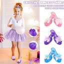 LJZJ Princess Dress Up Toys & Jewelry Boutique, Girls Role Play Gift for 3+ Year Old Girl Toddler B-Day Party Favors