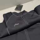 Hevto Men Wetsuit Tops and Vest 3/2mm Neoprene Jacket Surfing Swimming Front Zip Wet Suit for Water Sports, Tops Short 2mm-Black, 3XL