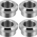 Aluminum 3/4" NPT Female Weld on Bung Weldable Fitting 4PCS