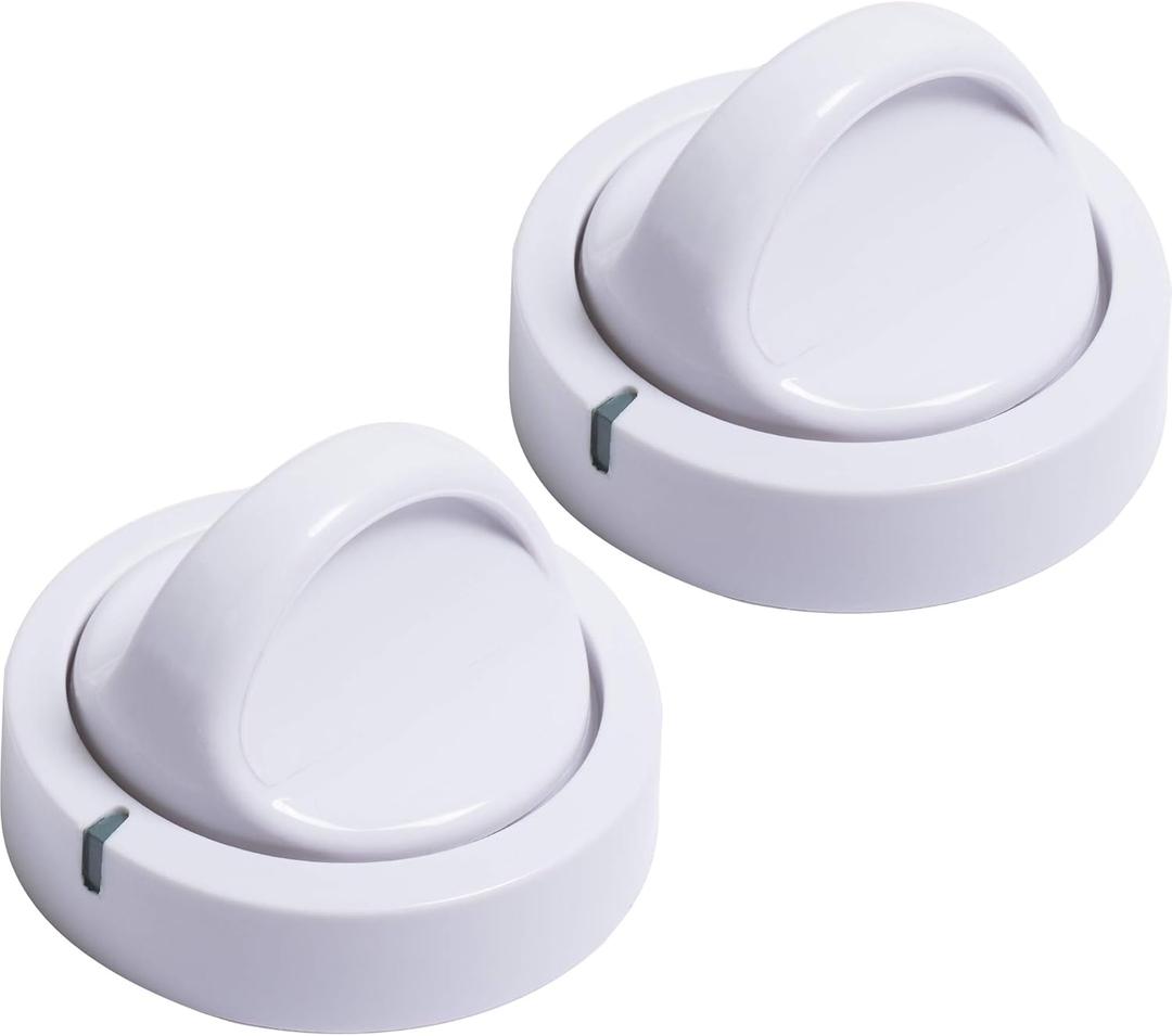 Ultra Durable 131873500 Dryer Timer Knob Switch Replacement Part by BlueStars  Compatible with Frigidaire Dryers - Replaces 134042600 PS418921 AP2107778 - PACK OF 2