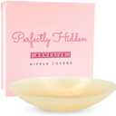 Perfectly Hidden Adhesive Nipple Covers for Women - Reusable, Waterproof & Hypoallergenic Silicone Nipple Pasties 2 packs