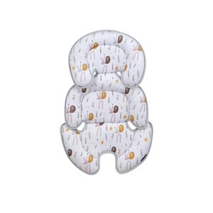 Innokids Head and Body Support Pillow Infant Car Seat Insert for Newborn to Toddler Stroller Cushion (Snail)