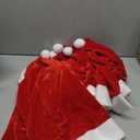 6PCS 19.6" x 23.6"dining chair covers for Christmas kitchen and Navida holiday home decor.Christmas chair cover decorations are suitable for use indoors on home,bathroom, cabinet, and table chairs.