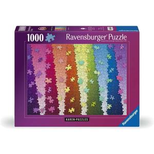 Ravensburger Karen Puzzles  Colors on Colors 1000 Piece Jigsaw Puzzle | Vibrant Imagery | Perfect Interlocking Fit | Ideal for Adults and Kids | Made in Germany