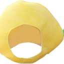 Lemon Shape Hat Plush Fruit Cap Carnival Cosplay Costume Cover Headdress Headwear for Valentines Day Festival Party Supplies