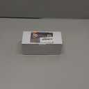 BESTTEN Keyed Entry Door Knob with Lock, Interior and Exterior Door Lock, Standard Ball, Satin Nickel