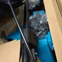 36V 15" Brushless Cordless Electric Dethatcher and Scarifier Compatible with Makita 18V Battery(Tool Only), w/12Gal Thatch Collection Bag, 5-Depth Adjustment, Quick-Fold, Walk Behind for Lawn Care