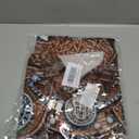 Mens Halloween Hawaiian Shirt, Horror Friends Shirts for Men Women Short Sleeve (Brown, L)