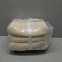 UBBCARE Storage Cubes 4 Pack, 11x 11x 7.8 Cube Storage Bin with Handles, Cotton Rope Baskets for Organizing, Woven Baskets for Shelf, Baby Nursery, Toy Storage, Closet, Classroom, Beige