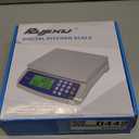 Large Digital Kitchen Scale 30KG Commercial Food Scale 66LB for Baking Bread Meat Stainless Steel Price Computing Scale LCD Display,Prep Counting Scale for Parts and Coins Adapter Included