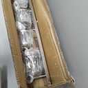 VOLISUN Crystal Vanity Lights - 6 Light Modern Stainless Steel Bathroom Light Over Mirror, Chrome Finish - UL Certificated (Exclude Bulb)