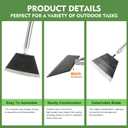 84" Garden Shovel Cleaning Floor Scraper, Weed Removal Tool