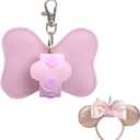 rainbowstar 2 Pack Mouse Ears Holder for Backpack Bag Headband Holder Lanyard Strap Keychain Headband Hanging Display Organizer