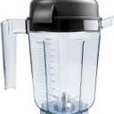 Blender Pitcher 32 oz 0.9L, Compatible with Vit 5200 4500 5000 6300 VM0102 VM0103 VM0197 E310 E320 etc blender, Replace for 32 Small Blender Container Cup Jar