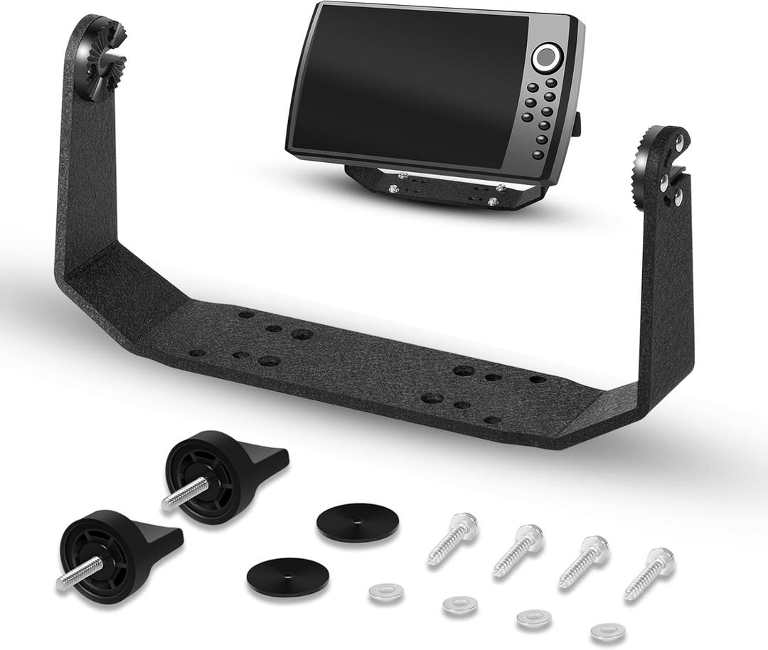 740149-1 Gimbal Bracket Mounting Bracket with Knobs Mounting Screws Fit for Helix 8 Helix 9 Helix 10 Fishfinders All Models