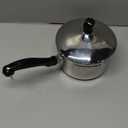 Farberware Classic Stainless Steel Sauce Pan/Saucepan with Lid, 1 Quart, Silver,50000,11.2"D x 6.3"W x 4.4"H