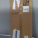 Long Cork Board for Wall, 36" x 12" Bulletin Board, Black