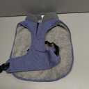 Winter Dog Coats, Warm Fleece Pet Winter Coat for Small, Medium and Large Dogs, Adjustable Dog Jacket with Nylon Buckle, Water Resistant Reflective Safety Coats for Doggie, Blue M