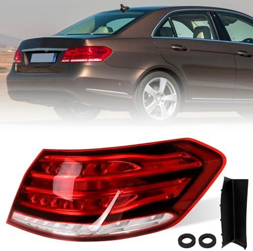 KAKSEY Outer Tail Light Compatible with Mercedes Benz 2014-2016 E-Class W212 E350 E400 E550 E63, Right Passenger Side Replace 2129061403 AMG Rear Tail lamp Bake Lamp