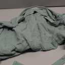 Comfy Cubs Hooded Baby Towel 2-Pack, Large 32 x 32 Inch - 6 Layer 100% Muslin Cotton for Babies, Toddlers and Kids - Soft & Absorbent Baby Bath Towels - Unisex Design for Bath Time - Fern