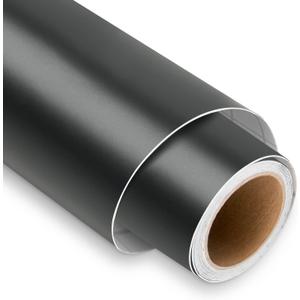 Lya Vinyl Matte Black Permanent Vinyl Roll, 12" x 6 FT Vinyl for Matte Black Adhesive Roll for Cutting Machine, Mug, Cup, Window & Home Decal