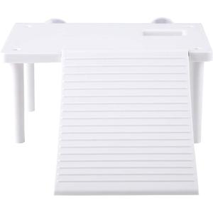 DAUERHAFT Tortoise Platfor,Reptiles Tortoise Floating Platform with Climbing Ladder Terrarium Aquarium Tank Ornament, ABS,14 10 6.5cm,for Fish Tank