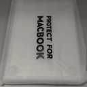 for MacBook Air 13 inch Case | M4 M3 M2 2025-2022 13.6'' | Profi ShockBumper | Military Drop Protection | Hard Shell Cover A3240 A3113 A2681 | Crystal Clear (White)