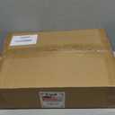 Ciaell 12PCS Plastic Ribbed Martini Glasses - 10 Oz Amber Disposable Coupe Glasses with Stem - Heavy Duty Margarita Cups for Bars, Cocktails, Whiskey, Parties & Wedding